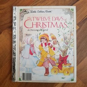 The Twelve Days of Christmas 1983 Little Golden Book A Christmas Carol Tub19